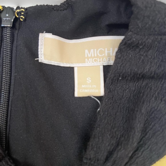 Michael Kors Sleeveless Halter in Black / Gold Accents - SM- NWT - Picture 7 of 9